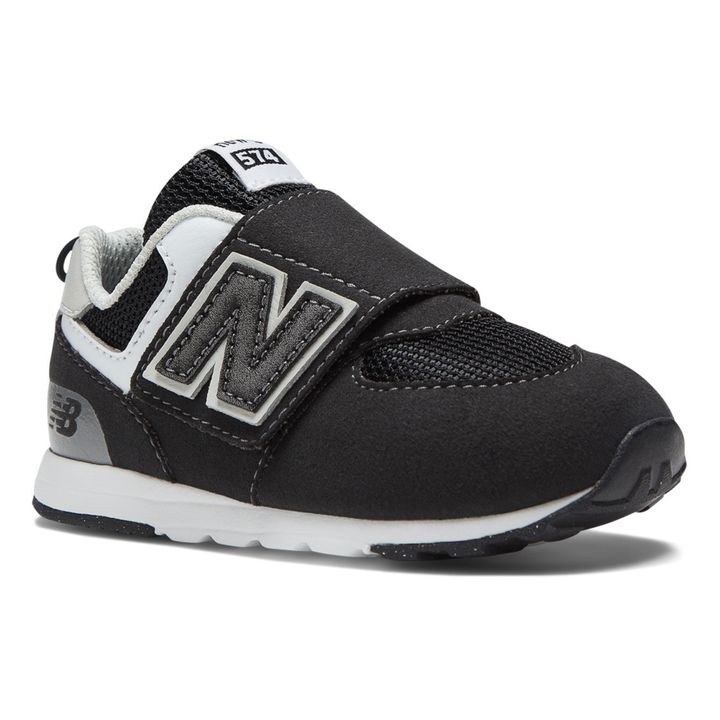 574 New-B Velcro Sneakers | Negro- Imagen del producto n°1