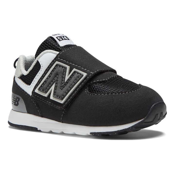 Baskets 574 New-B Scratchs | Noir- Image produit n°1