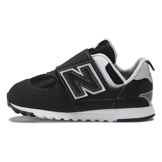 574 New-B Velcro Sneakers Nero
