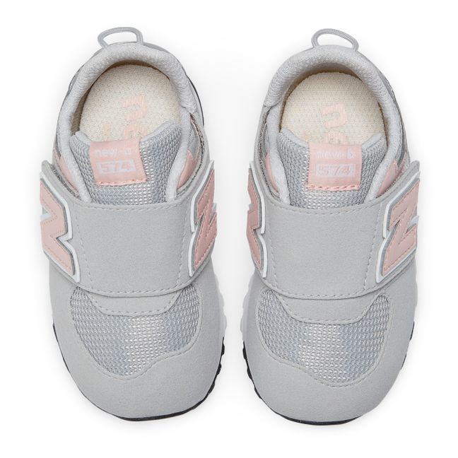 574 New-B Velcro Sneakers Gris
