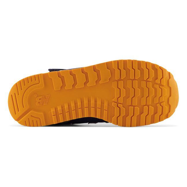 373 Closed Vamp Velcro Lace-Up Sneakers | Blu marino