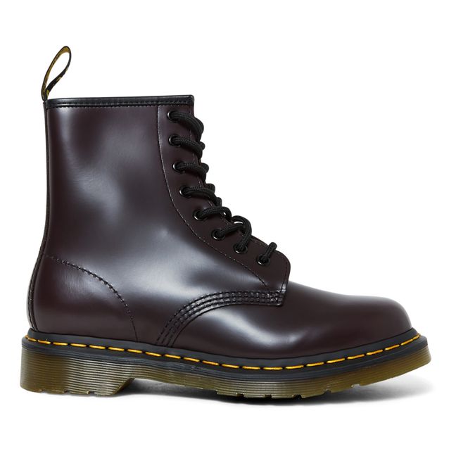 1460 Smooth Leather Lace-Up Boots | Burdeos