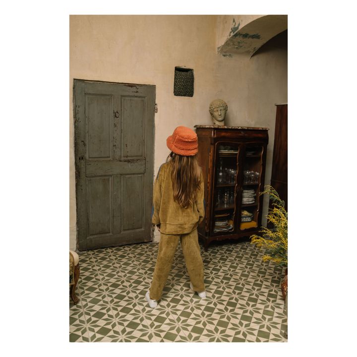 Junior Recycled Polyester Faux Fur Bucket Hat Rosa- Imagen del producto n°3