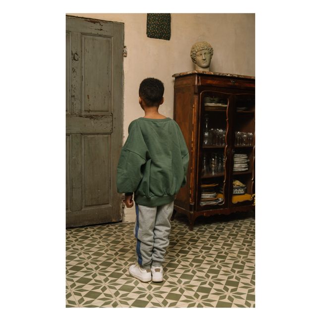 Charles Organic Cotton Fleece Joggers | Grigio