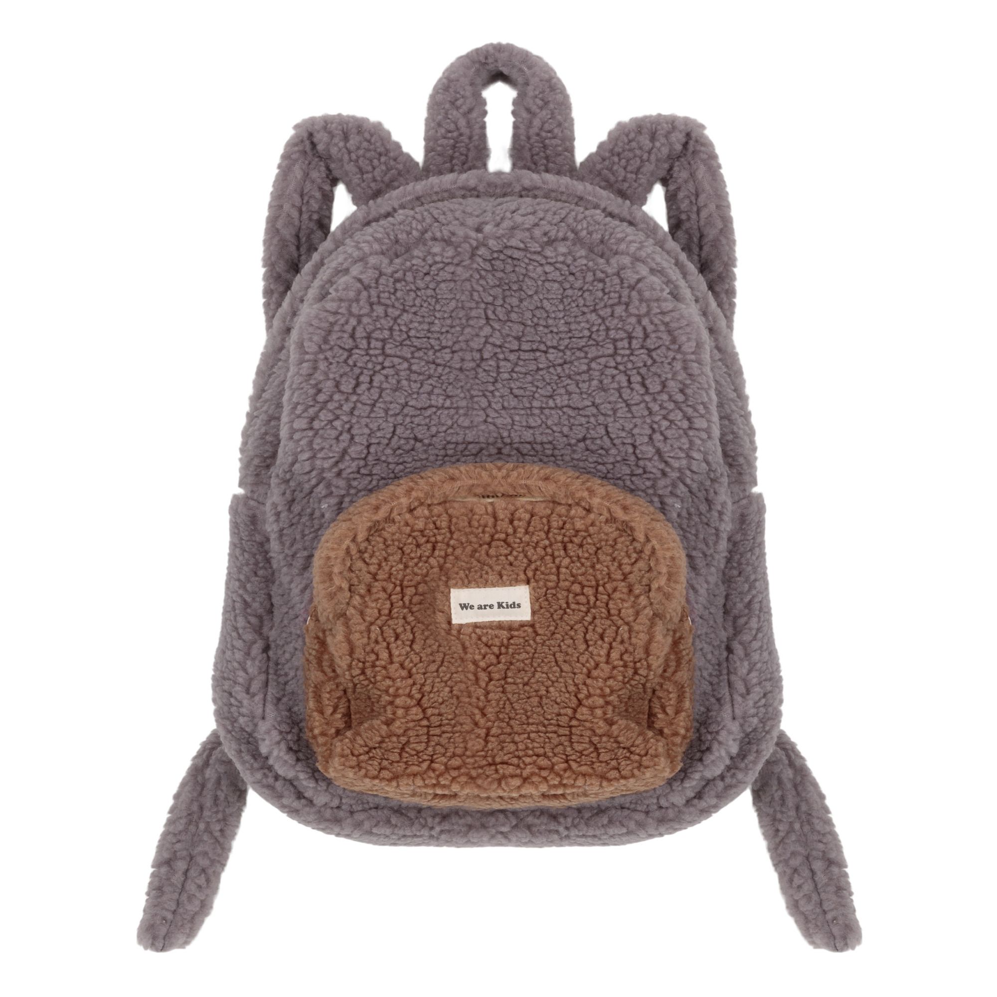 Furry Bunny Backpack in Blue - Molo