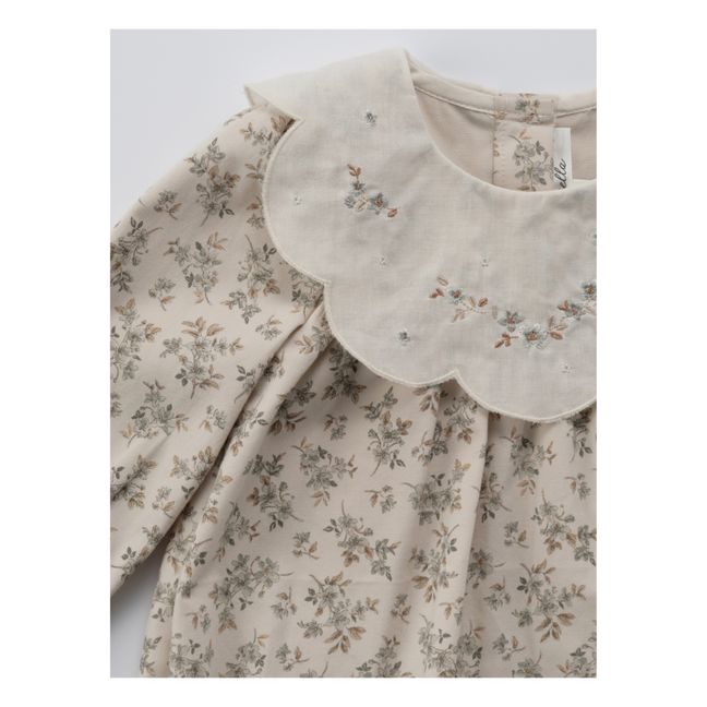 Dello Floral Romper | Seidenfarben