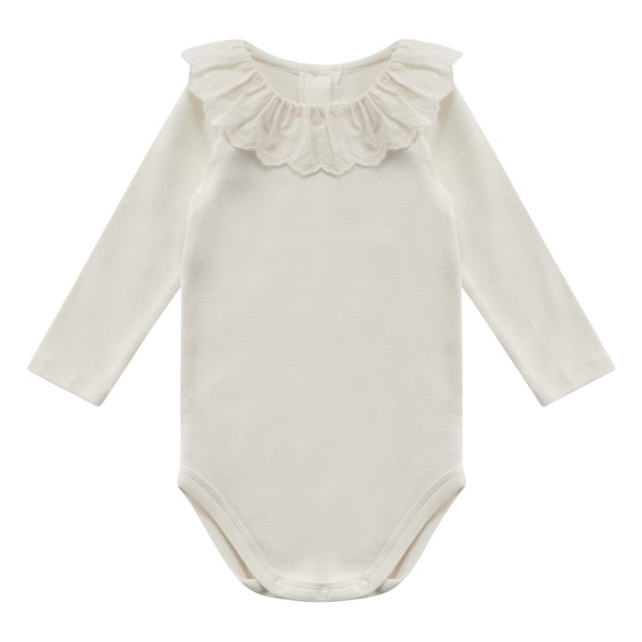 Kate Baby Bodysuit | Ecru- Product image n°0