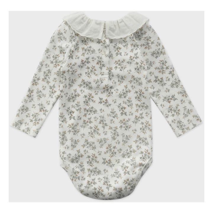 Dello Floral Baby Bodysuit | Ecru- Product image n°3