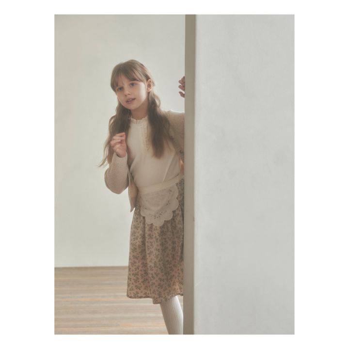 Dello Floral Midi Skirt | Crudo- Imagen del producto n°2