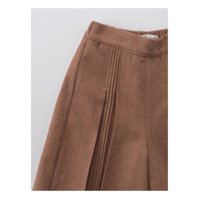 Lodic Woollen Culottes | Dusty Pink