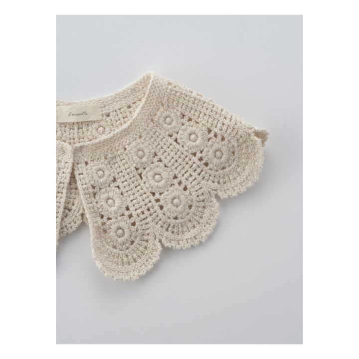 Cameron Removable Crochet Collar | Crudo- Imagen del producto n°4