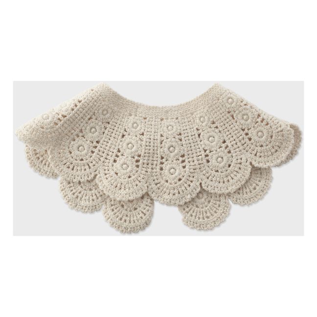 Col Amovible Crochet Cameron | Ecru