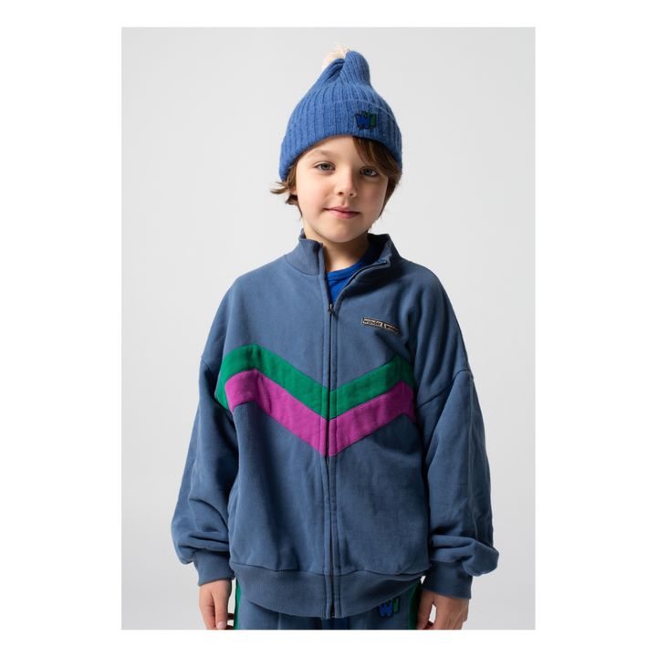 Zip-Up Sweatshirt | Azul- Imagen del producto n°2