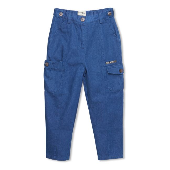 Pantalon Cargo | Bleu