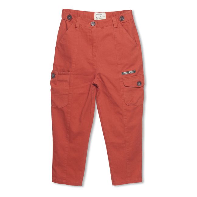 Cargo Trousers | Orange