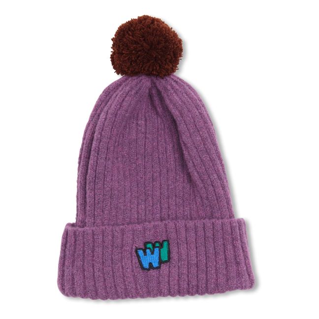 Bonnet Pompon | Violet