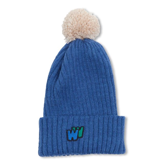 Bonnet Pompon | Bleu