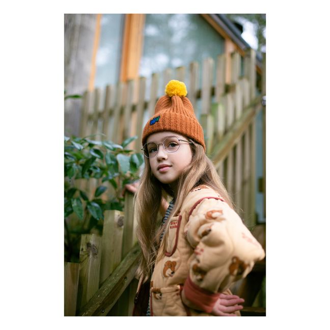 Bonnet Pompon | Marron