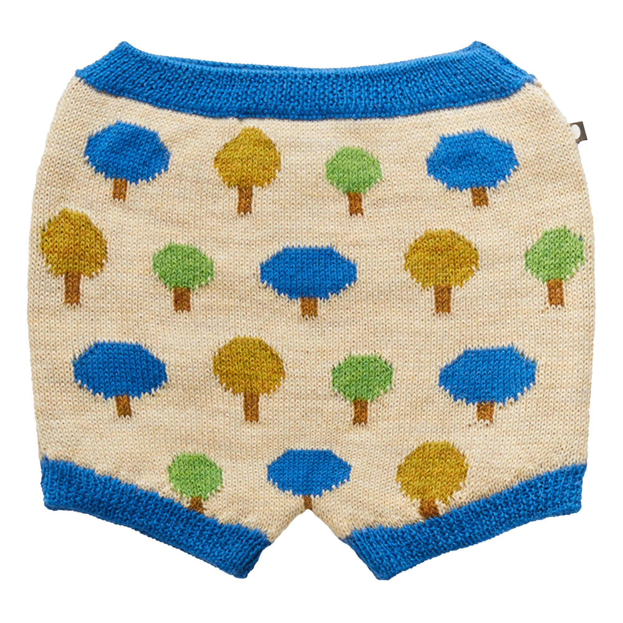 Baby Alpaca Wool Shorts | Beige- Product image n°0