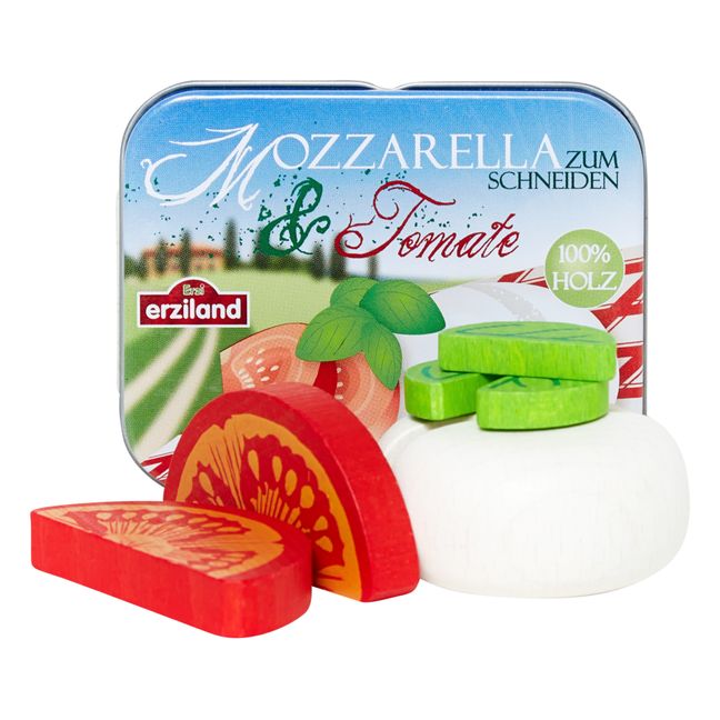Scatola conserva - Mozzarella e pomodori