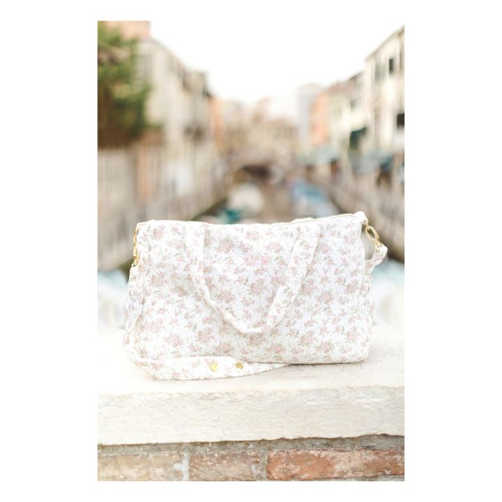 Tartine et Chocolat Floral-Print Changing Bag - White