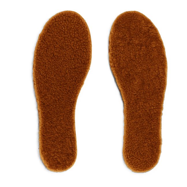 Merino Wool Shearling Insoles Whisky