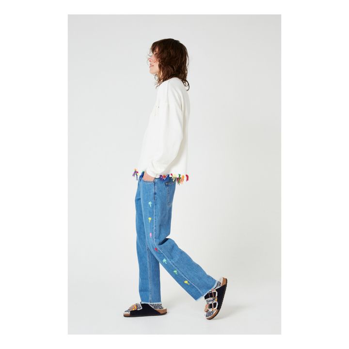 Silver Lake Embroidered Jeans Azul- Imagen del producto n°2