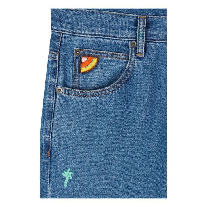 Silver Lake Embroidered Jeans Azul- Imagen del producto n°6