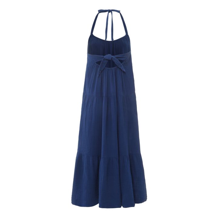 Reagen Cotton Muslin Dress Blau- Produktbild Nr. 4