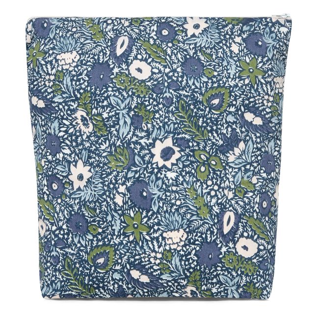 Trousse zippée Victoria imprimée main