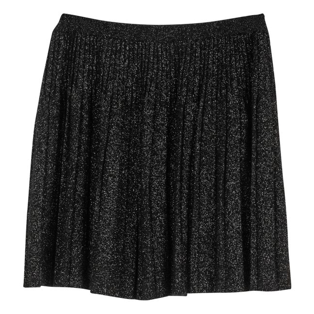 Monsera Skirt Black
