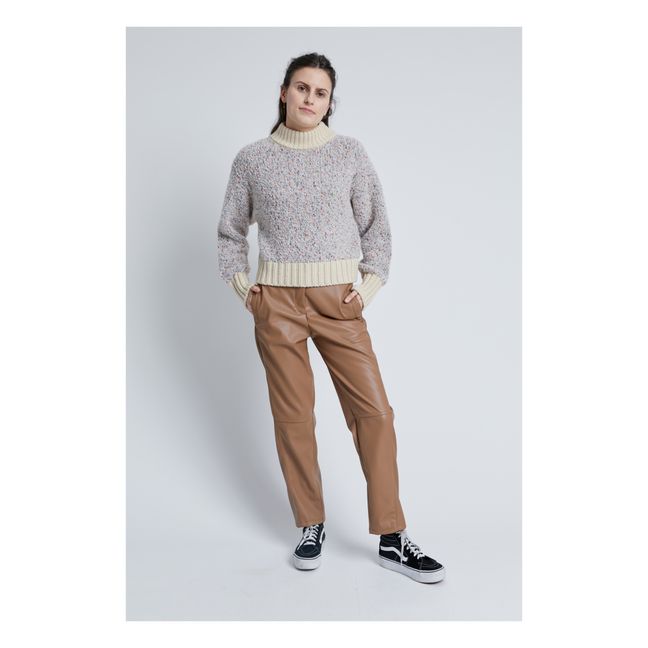 Monza Alpaca Wool Jumper | Crudo