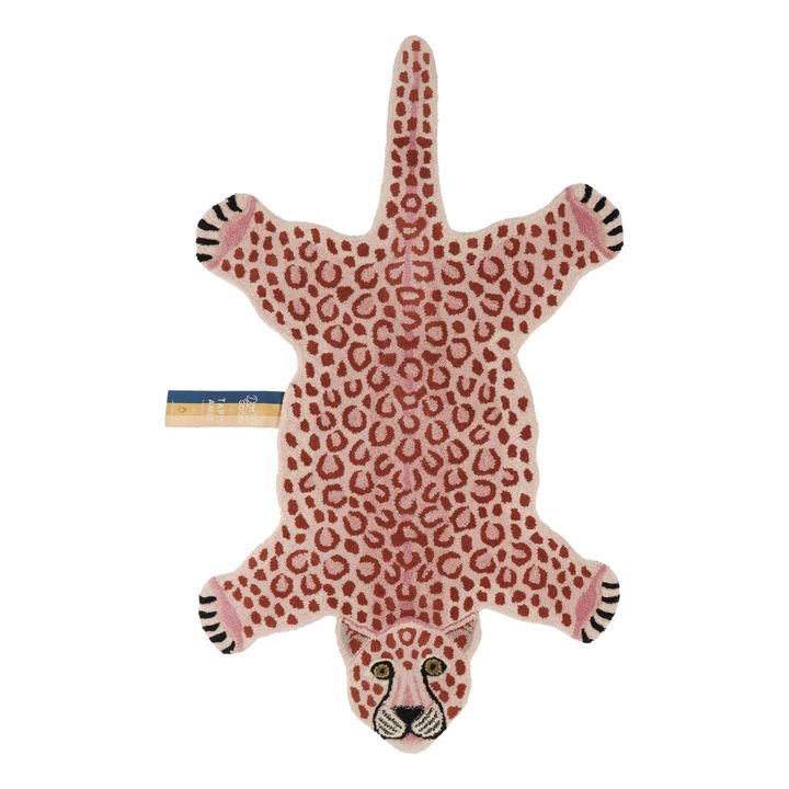Teppich Leopard | Rosa- Produktbild Nr. 0