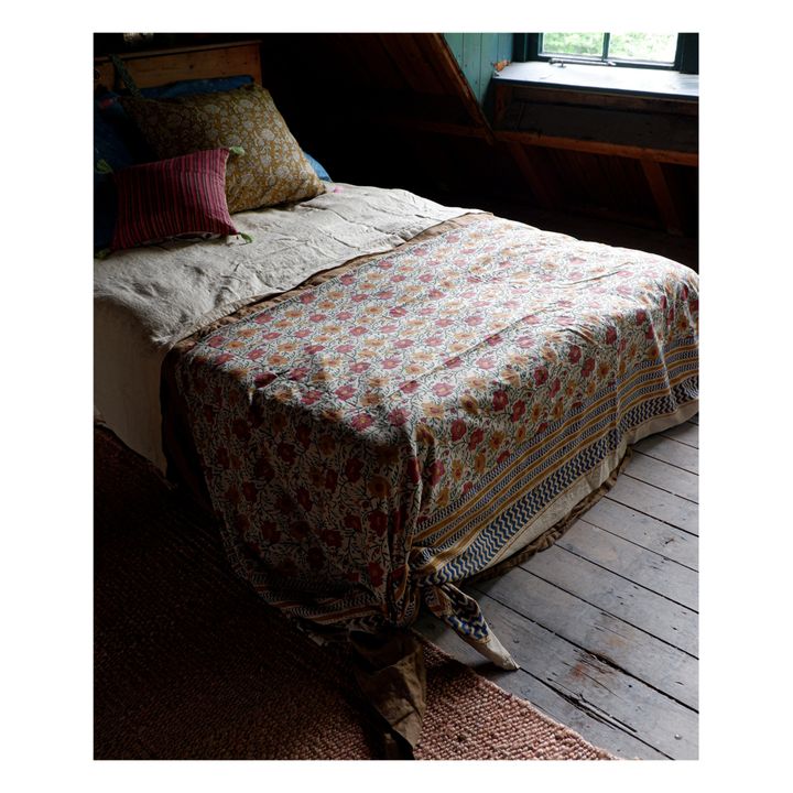 Evy Cotton Blanket Seidenfarben- Produktbild Nr. 4
