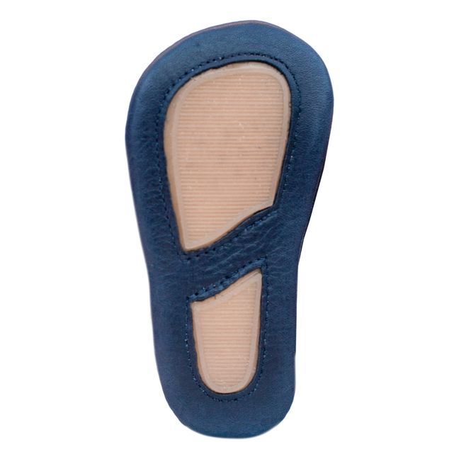 Pantofole Minifirst | Blu petrolio