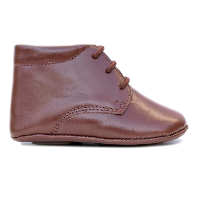 Minifirst Booties Cognac-Farbe