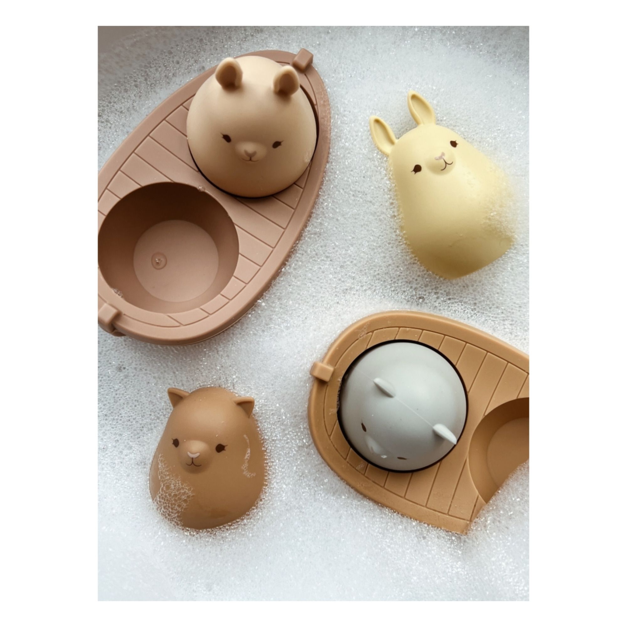 Silicone Bath Toys Blush Konges Slojd Toys and Hobbies Children