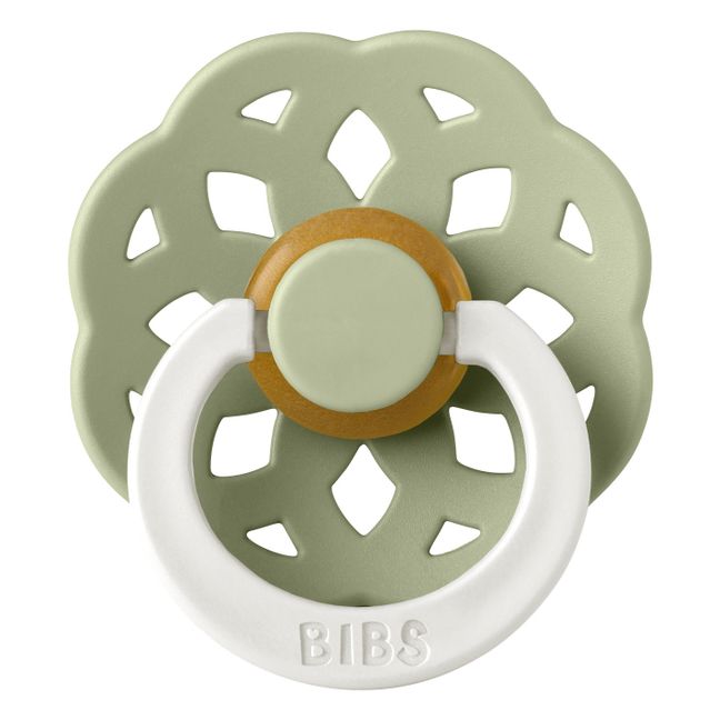 Bohème Natural Rubber Glow-in-the-Dark Dummies - Set of 2 | Verde Almendra