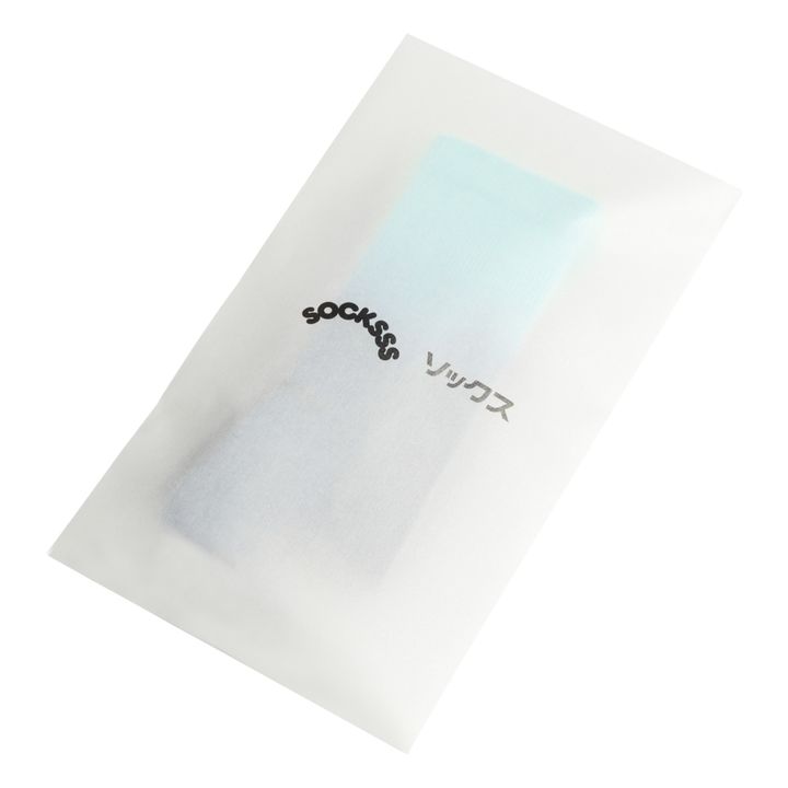 Organic Cotton Tie-Dye Socks Blue- Product image n°3