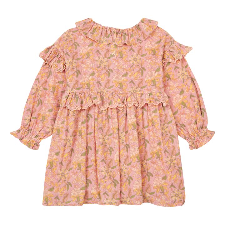 Illi Organic Cotton Muslin Dress Pink Louise Misha Fashion Baby, Children