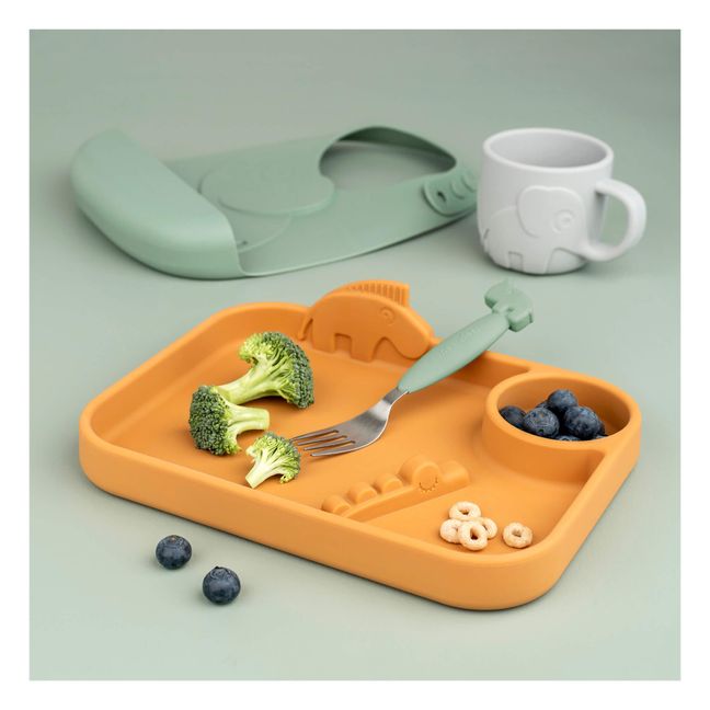 Couverts Easy-grip Deer friends | Vert