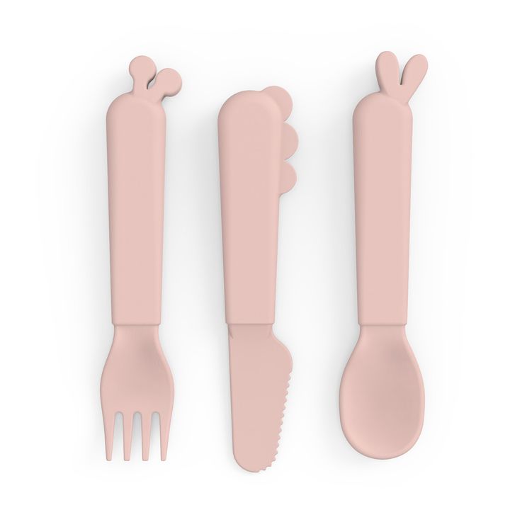 Kiddish Deer Friends Cutlery | Rosa- Produktbild Nr. 0