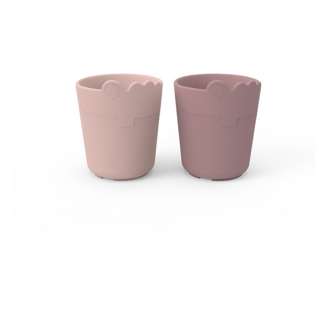 Croco Kiddish Cups - Set of 2 Rosa