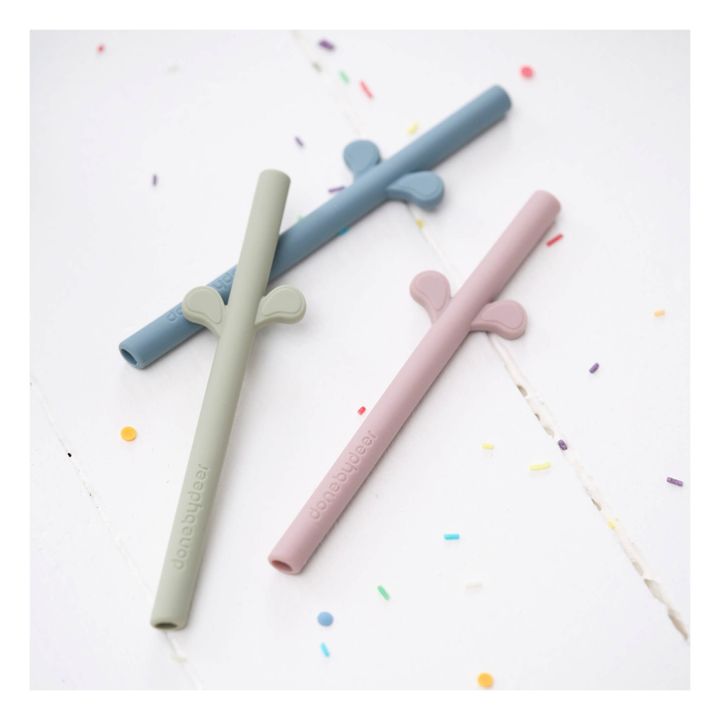 Cannucce in silicone - Set da 5 | Blu- Immagine del prodotto n°2