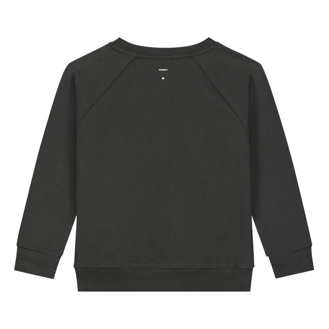Organic Cotton Sweatshirt | Black