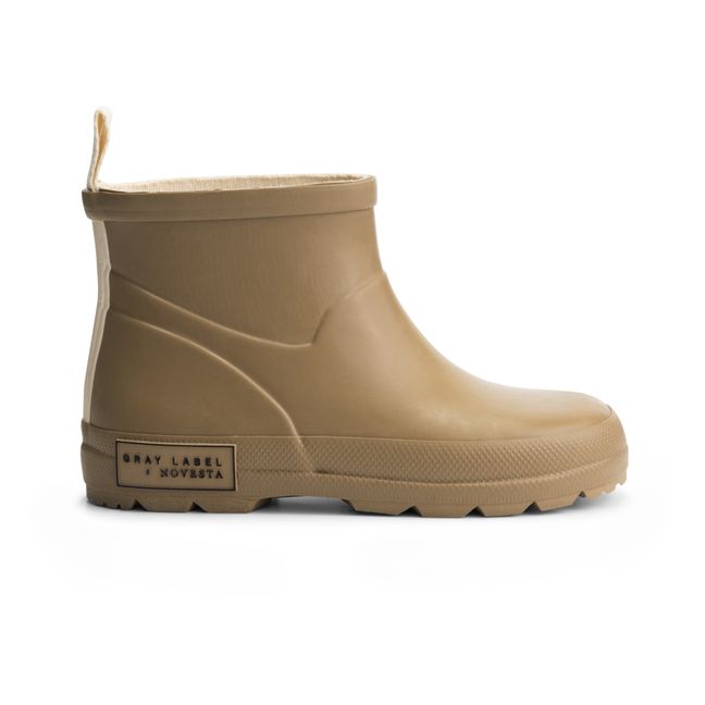 Low Rain Boots Brown