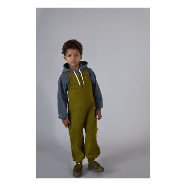 Organic Cotton Overalls Olive green