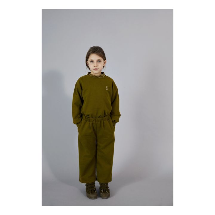 Organic Cotton Trousers Olive green- Product image n°1