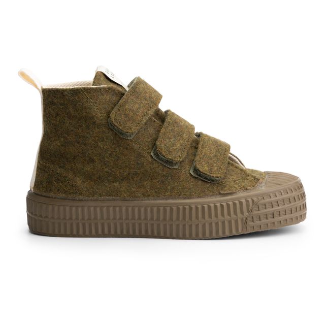 Velcro Sneakers - GL x Novesta | Verde oliva