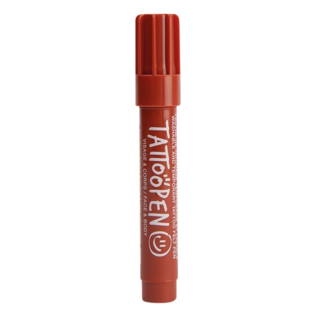 Feutre de tatouage temporaire Tattoopen | Marron